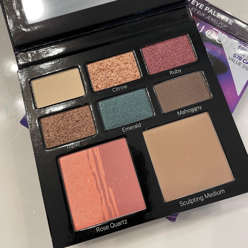 KEVYN AUCOIN Jewel Pop Face And Eye Palette NIB